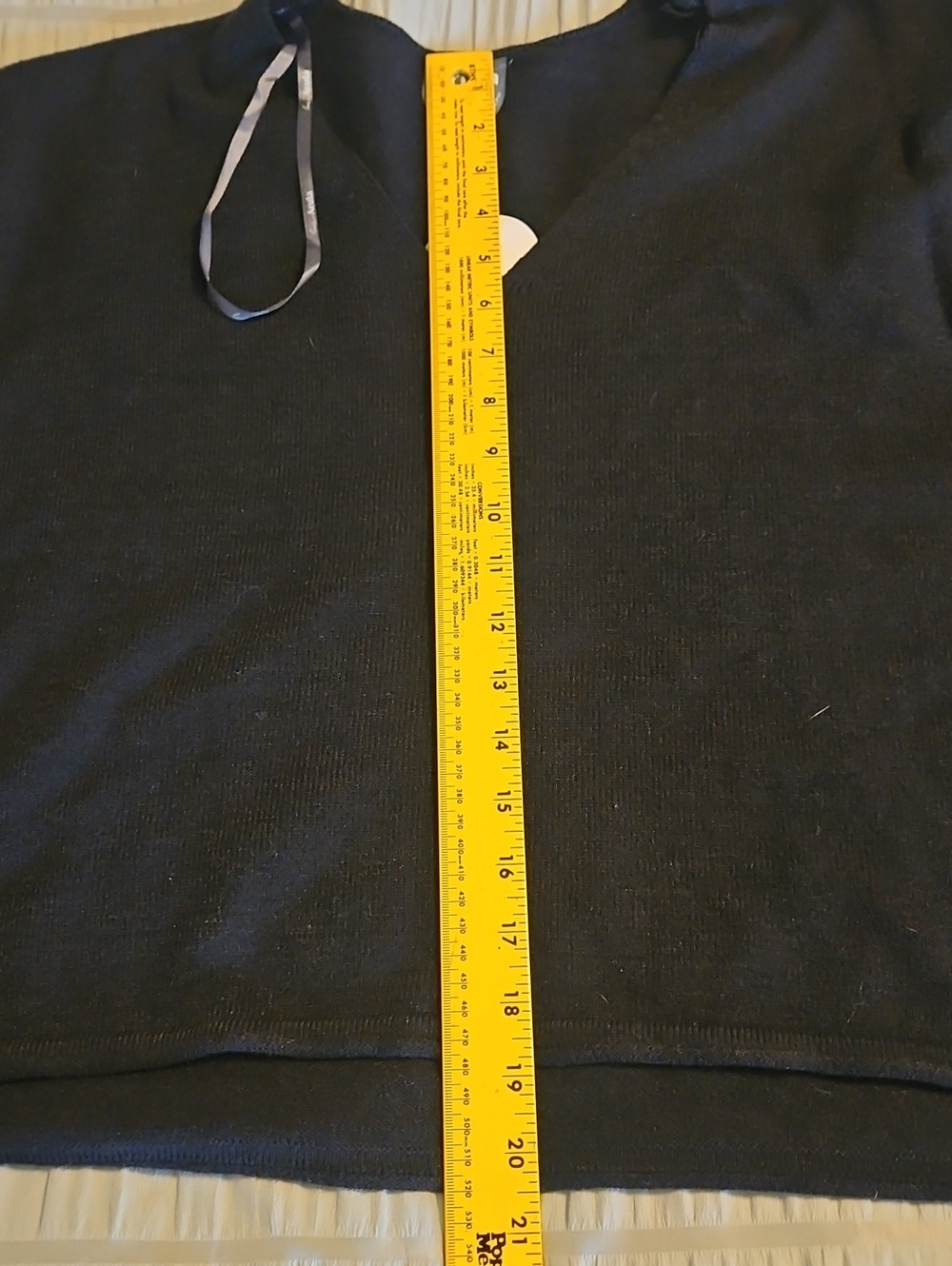 ARULA Black V-Neck Knit Sweater - Picture 8 of 8